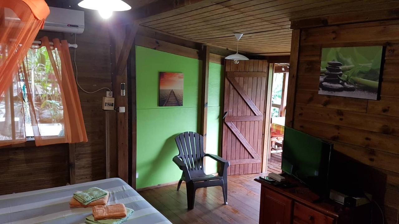 Gites Les Lodges Des Hauts De Deshaies Bungalow Barbade Zewnętrze zdjęcie